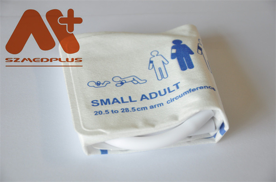 20.5 - 28.5cm Sekali Pakai NIBP Cuff 2403 Small Adult Bp Cuff Dual Tube