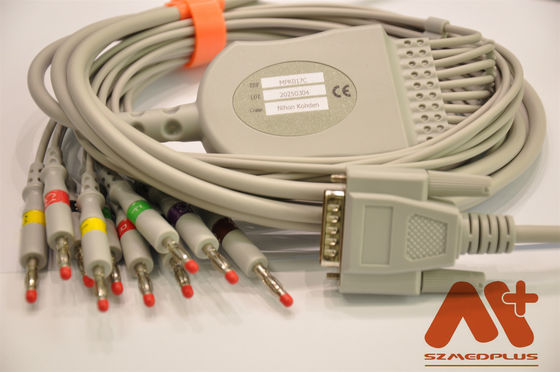 Cardionics 10 Lead ECG Kabel Untuk Cardionics Cardio Touch / Cardio Plug EKG Mesin
