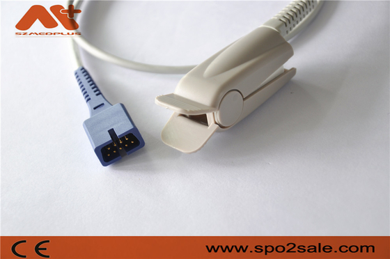Sensor spo2 klip jari dewasa Nellcor Oximax DS100A yang kompatibel