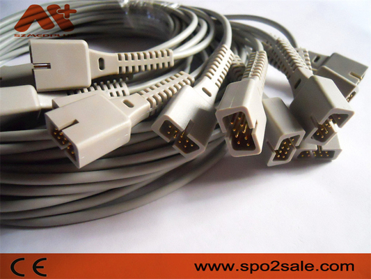 Kabel Ekstensi CE Nellcor Kabel Cetakan Nellcor Oximax Spo2