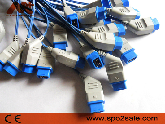 Aksesoris Monitor Pasien DB9 Kabel 14 Pin Nihon Kohden Spo2 Cable