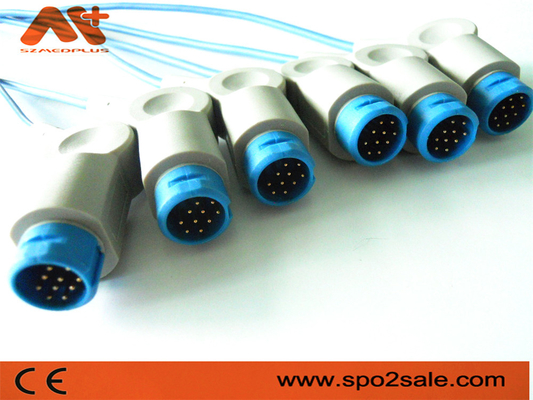 Aksesori Monitor Pasien 8 Pin Kabel Philips Spo2 12 Pin