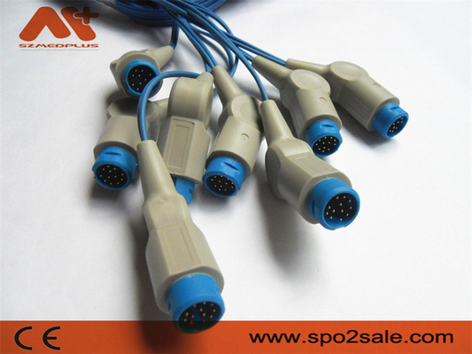Aksesori Monitor Pasien 8 Pin Kabel Philips Spo2 12 Pin