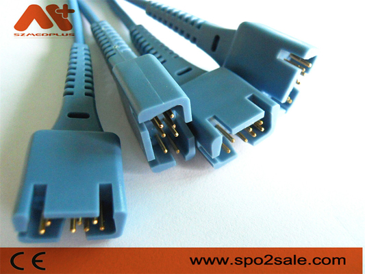 Kabel Datex Mindray Spo2 Kabel Ekstensi szmedplus Spo2 Abu-abu
