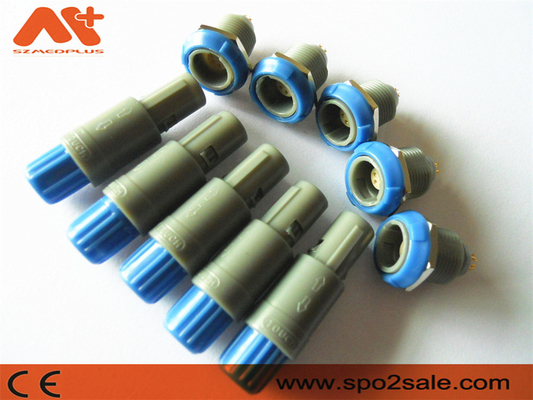 (G51M07-P05LJG0-0060) 1P tarik push 5 pin takik tunggal Soket plastik, plastik, Biru