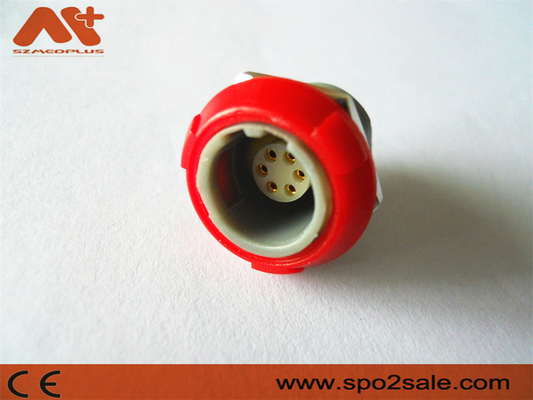 Konektor Medis ABS Soket Plastik 6 Pin G51MB7- P06LFD0-0020 1P Tarik Dorong
