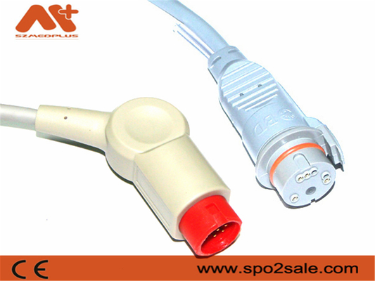 Kabel BD IBP Abu-abu 001C-30-70757 Kabel Mindray 12 Pin Digunakan Monitor Pasien