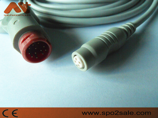 Kabel IBP Philips Ke B.Braun 3,5M - M1634A Abu-abu HP 12 Pin