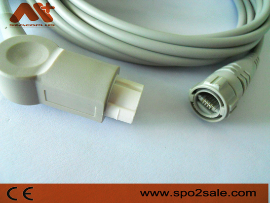 Kabel Adaptor IBP yang Kompatibel Datex Untuk AS/3, AS/5, CC-104, Cardiocap CM-104, Cardiocap I, Cardiocap II, Cardiocap/5..