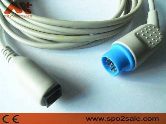 Kabel Adaptor IBP Siemens Kompatibel Untuk Utah, BD, Edwards, Abbort, B.braun, Argon, Medex logis IBP Transduser