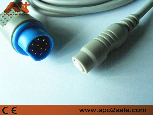 Kabel Adaptor IBP Siemens Kompatibel Untuk Utah, BD, Edwards, Abbort, B.braun, Argon, Medex logis IBP Transduser