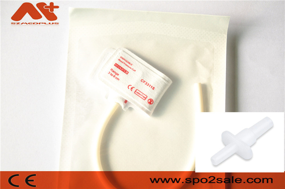 3 - 6 Cm Manset NIBP Philips Sekali Pakai M1866A Manset Bp Non Invasif