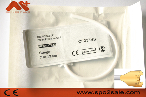 Manset Tekanan Darah Neonatus CFS M1872S Tabung Tunggal Bp Manset 7 - 13 Cm