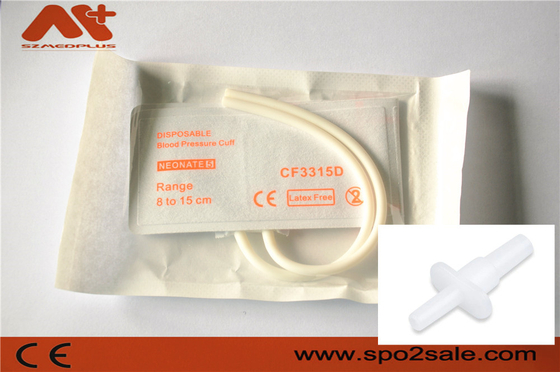 Manset NIBP sekali pakai - 2525 neonatus 5 tabung ganda 8 - 15 cm