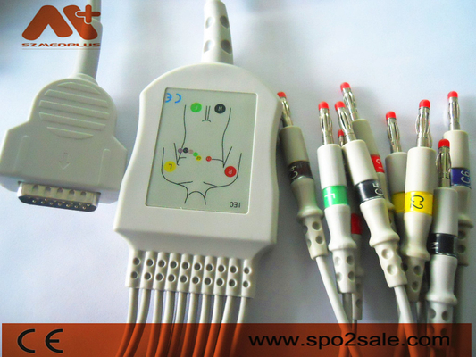 Kabel EKG Sambungan Langsung Kompatibel GE Healthcare - 2104727-001