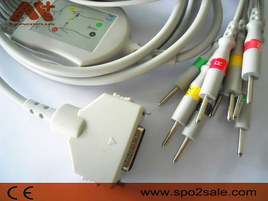 Fukuda Denshi Ecg Cords CP-104L Kabel Monitor Pasien Din 3.0