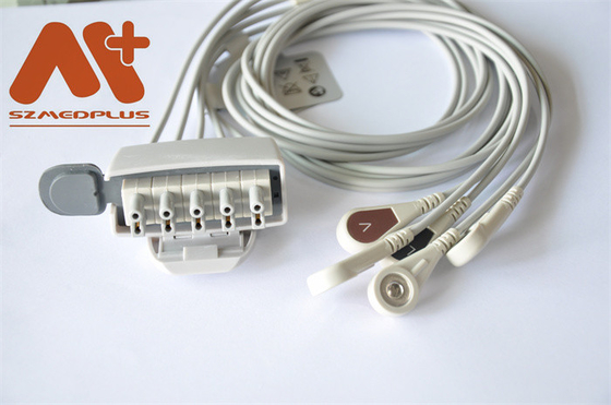 M2592A Philips 5 Lead ECG Cable CFS Telemetry Lead Wires Untuk Monitor Pasien