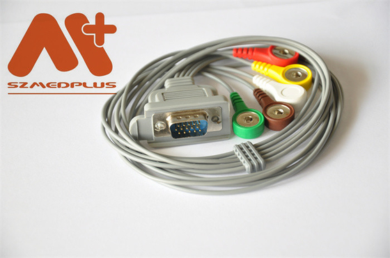 ISO13485 5 Lead Holter Cable DMS Cardioscan Leadwire DMS - 202000084