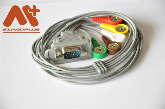 ISO13485 5 Lead Holter Cable DMS Cardioscan Leadwire DMS - 202000084