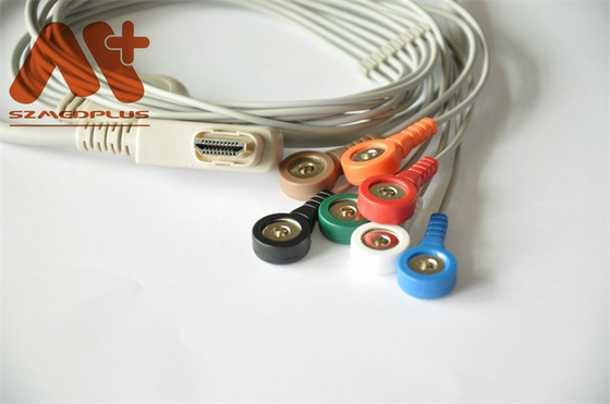 DMS 7 Lead holter kabel snap- DMS-20202516