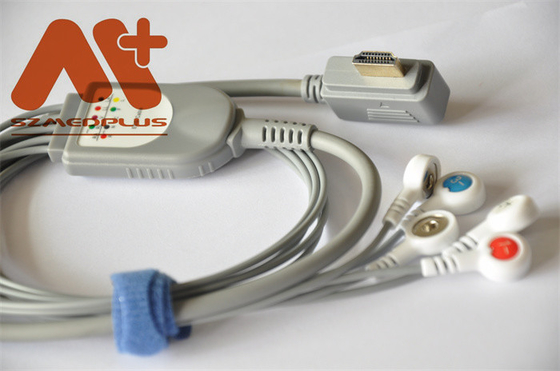 Kabel Holter EKG 5 Timbal Kompatibel Untuk Sistem Perekaman Holter Voles & Hills Cerdas