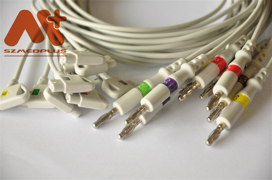 Kabel EKG Kompatibel Philips 10 Lead CFS 989803129161 Untuk Pisang 4.0