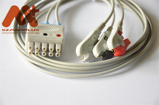 AHA Ecg Cable 3 Lead Clip GE Healthcare Marquette 412682-001