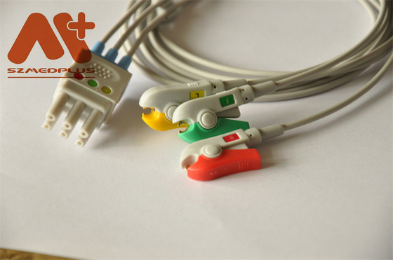 Spacelabs Kompatibel 3 klip lead ECG Leadwire - 700-0006-01