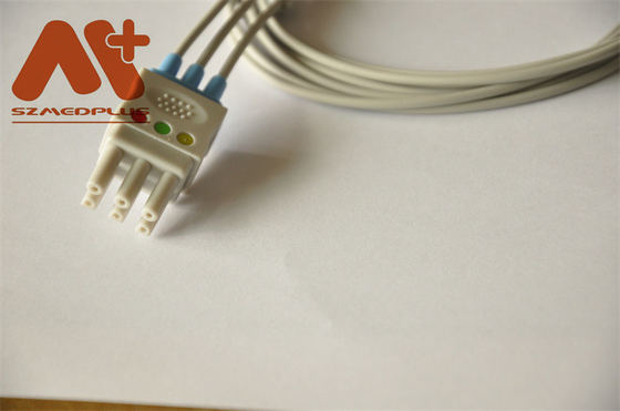 Spacelabs Kompatibel 3 klip lead ECG Leadwire - 700-0006-01