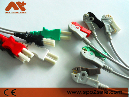Spacelabs Kompatibel 5 klip lead ECG Leadwire - 700-0006-10
