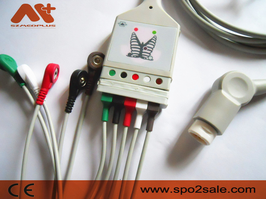 Kabel Batang ECG 5 lead yang Kompatibel dengan Philips - M1520A