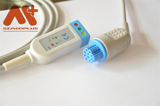 Kabel EKG Datex Ohmeda CFS 10 Pin 3 Lead 545300 Untuk AS/3 CS/3 Cardiocap I