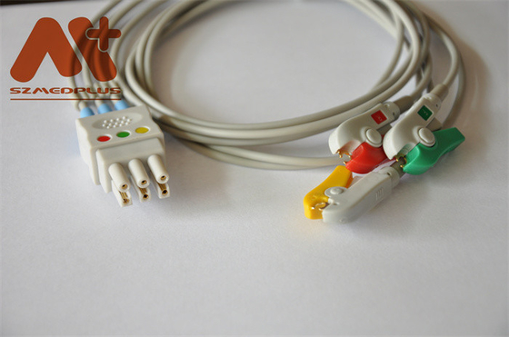 Datex Ohmeda Kompatibel 3 klip lead ECG Leadwire - 545315