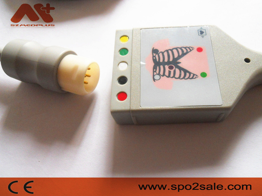 Kabel Batang ECG 5 Timbal yang Kompatibel dengan Philips - M1610A