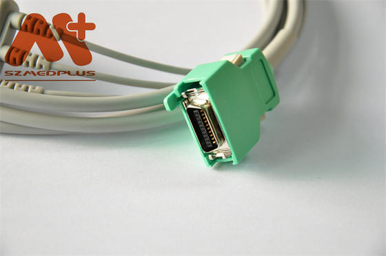 Nihon Kohden Kompatibel 3 Klip Timbal Kabel EKG Sambungan Langsung Untuk OPV -1500