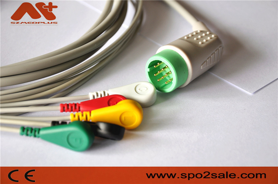 Stryker > MEDTRONI > Physio Control Kompatibel 5 Lead Snap Kabel EKG Sambungan Langsung - 11110-000066