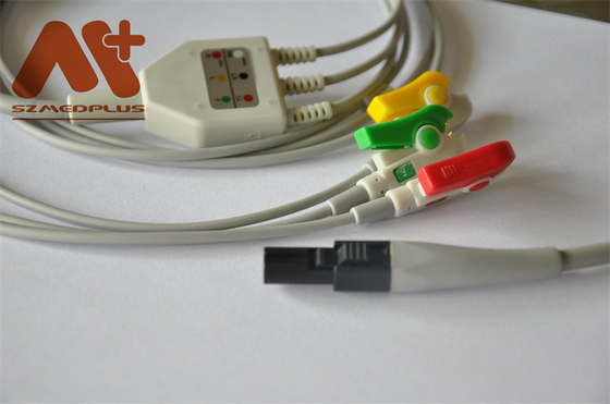 Welch Allyn Propaq LT 3 lead Clip Kompatibel Kabel EKG Sambungan Langsung