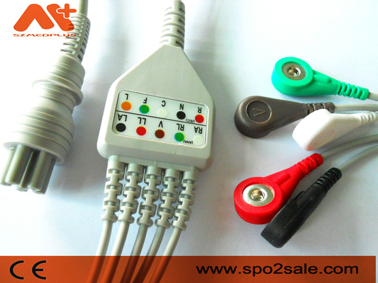 Colin BP-88S BP-S510 M9500 Kabel Monitor Pasien Ecg 6 Pin Cable