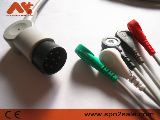 Kabel Monitor Pasien Nihon Kohden 5 Kabel EKG Snap Lead Seri OEC