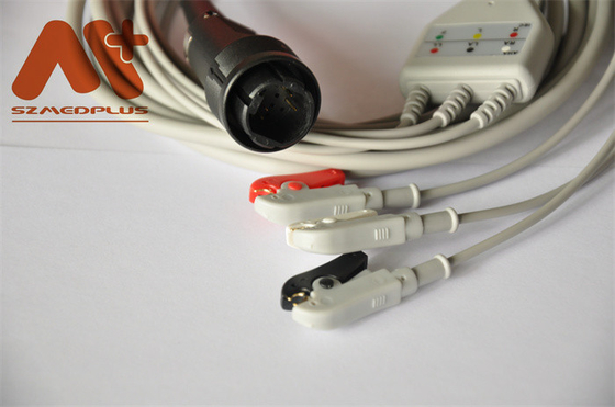 Kabel CE Saadat Heyer Sierra Neptune 9 Pin 3.5M 3 Kabel EKG Timbal