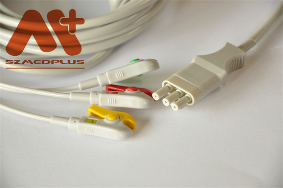 Primedic XD30 3 Kawat Timbal 3 Pin Konektor Kabel IEC Ecg