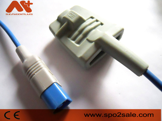 CE Dewasa Philips M1191BL 8 Pin Soft Tip SpO2 Sensor Untuk Monitor Pasien
