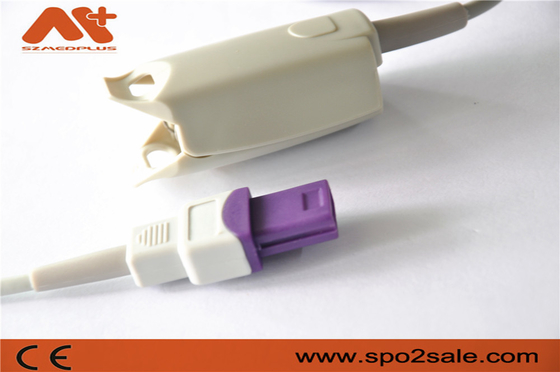 Lohmeier Kompatibel Dewasa Klip Jari Sensor SpO2 Sambungan Langsung - 6051-0000-035