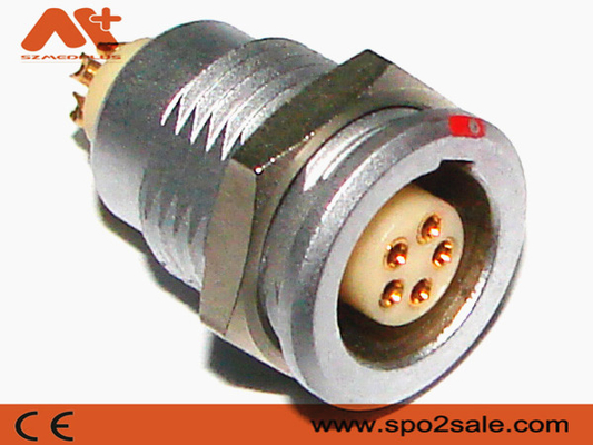 Konektor Perangkat Medis Spo2 EGG.1B.305 Soket Logam 1B 5 Pin