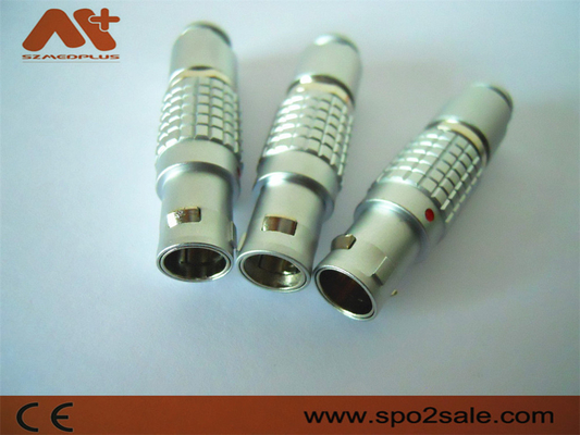 Tembaga Plated Gold Medical Kabel Konektor Logam 1B 2pin 4pin 5pin 6pin Konektor