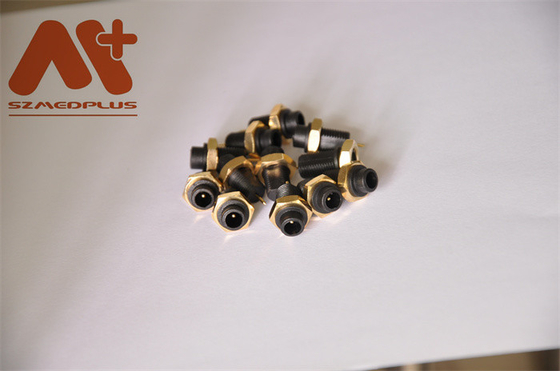 Kompatibel Din 1.5mm Putaran Soket EKG Konektor Spo2 Merah Hijau Hitam