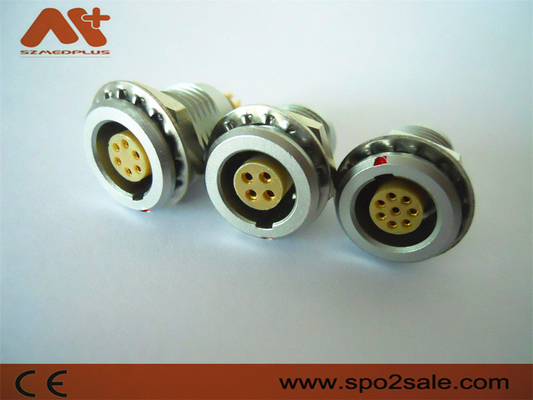 Konektor Perangkat Medis Spo2 EGG.1B.305 Soket Logam 1B 5 Pin