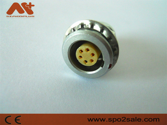 Konektor Perangkat Medis Spo2 EGG.1B.305 Soket Logam 1B 5 Pin