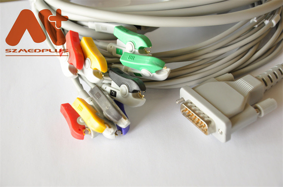 Kabel batang eCG Bionet Cardiocare 2000 Cardiotouch 3000 Cardio 7 Mesin