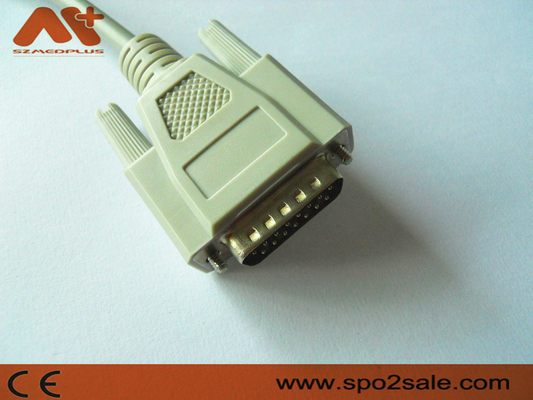 2.2+1.2M 10 Kabel EKG Timbal Untuk Kardiolin EKG 100 Elektrokardiograf